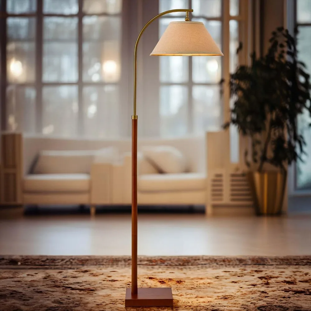 Gold Arc Floor Lamp