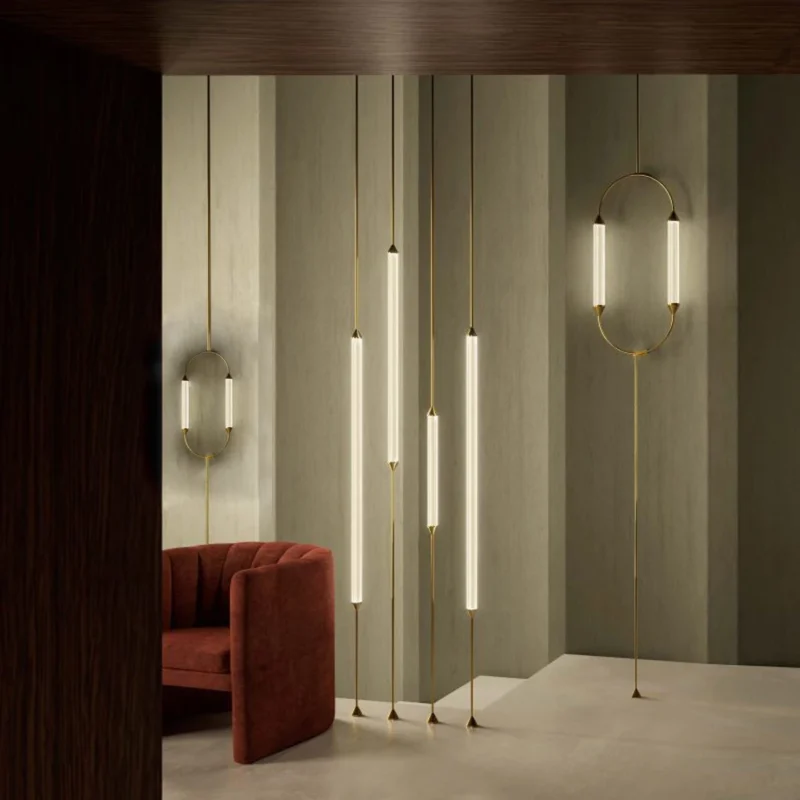 Modern Gold Chrome Arc Floor Lamp with Remote Dimmable LED for Living Room - Image 5