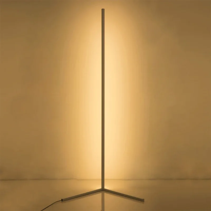Modern RGB Arc Floor Lamp with Remote Control Dimmable LED for Living Room - Image 4