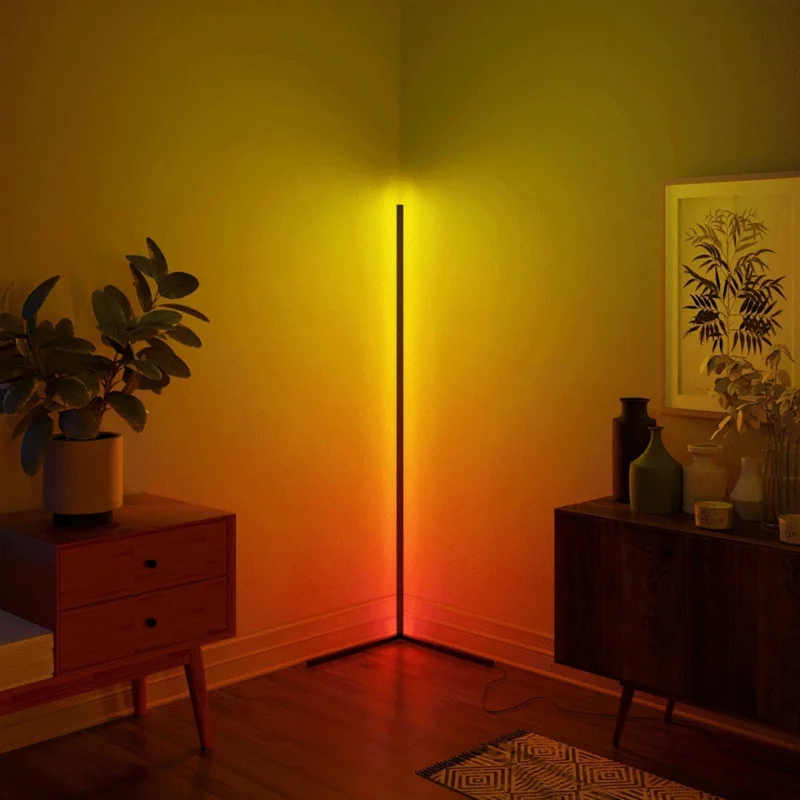 Modern RGB Smart Floor Lamp with App Control for Home Decor - Image 6