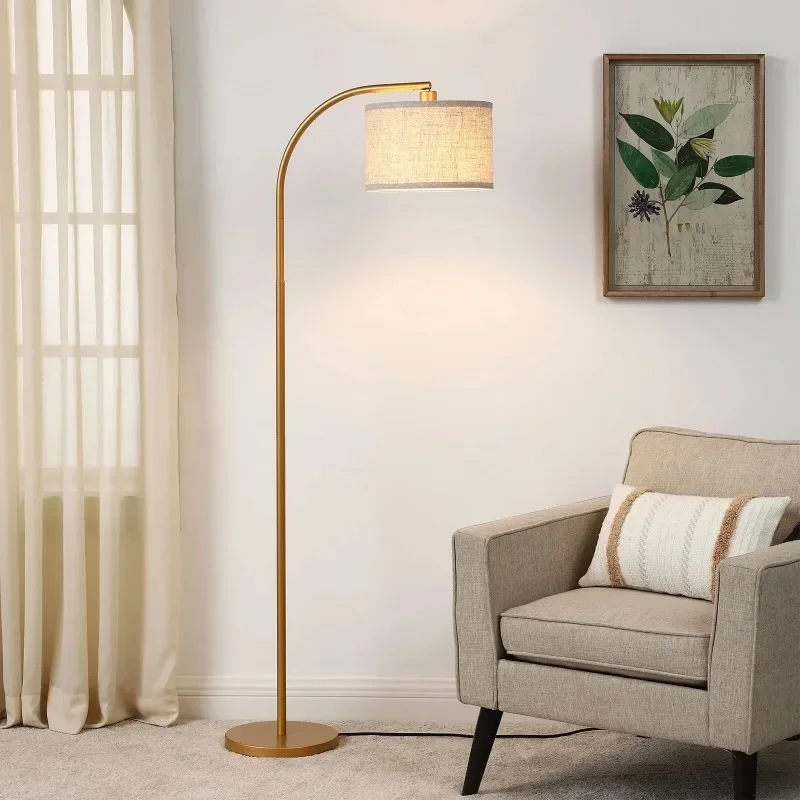 Metal Finish Arc Floor Lamps