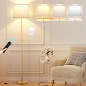 Modern Adjustable Black Arc Floor Lamp with Foot Switch for Living Room