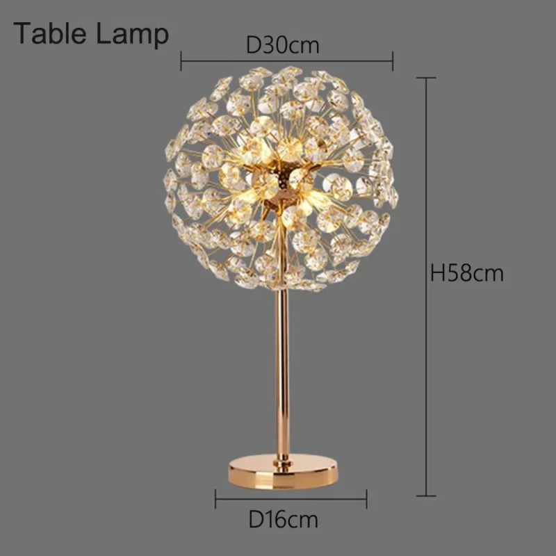 Luxury Crystal Sunflower Floor Lamp with LED Lights for Living Room - Image 7