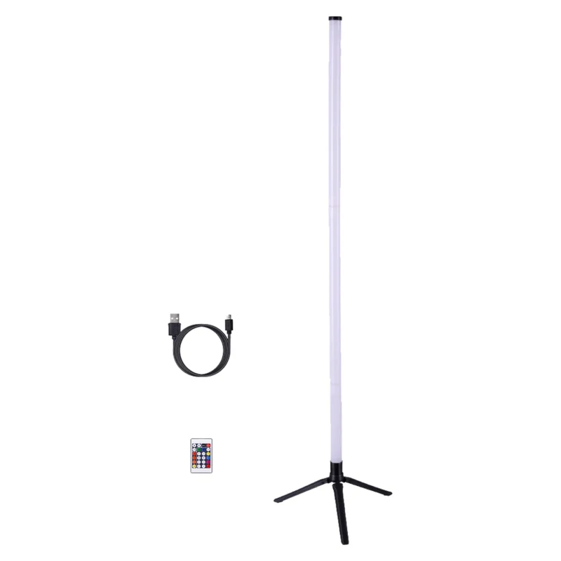 Modern RGB Corner Floor Lamp with Remote Control for Bedroom and Living Room - Image 7