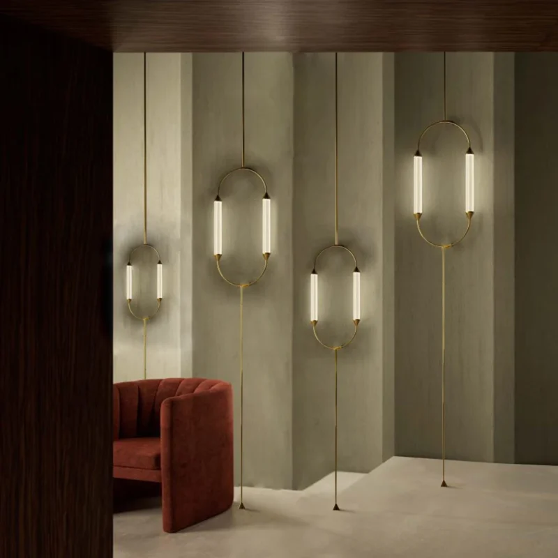 Modern Gold Chrome Arc Floor Lamp with Remote Dimmable LED for Living Room - Image 3