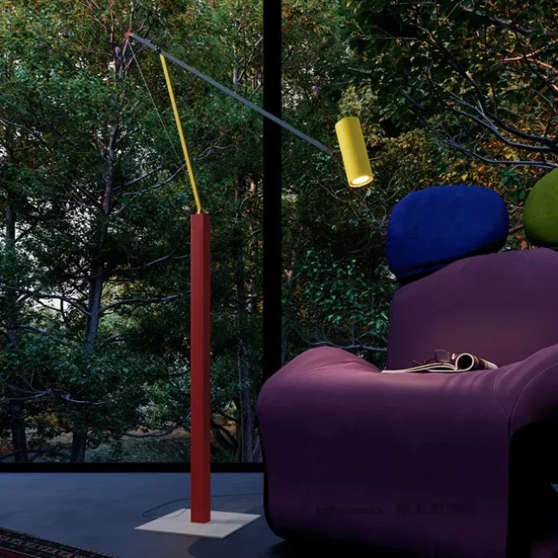 Modern Rainbow Arc Floor Lamp with Adjustable Height for Kids Bedroom - Image 3