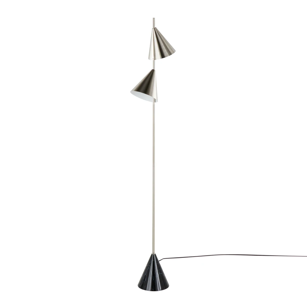Arc lamp with electrical connection components visible for troubleshooting