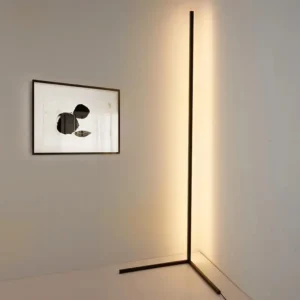Modern RGB Arc Floor Lamp with Music Sync for Bedroom and Living Room