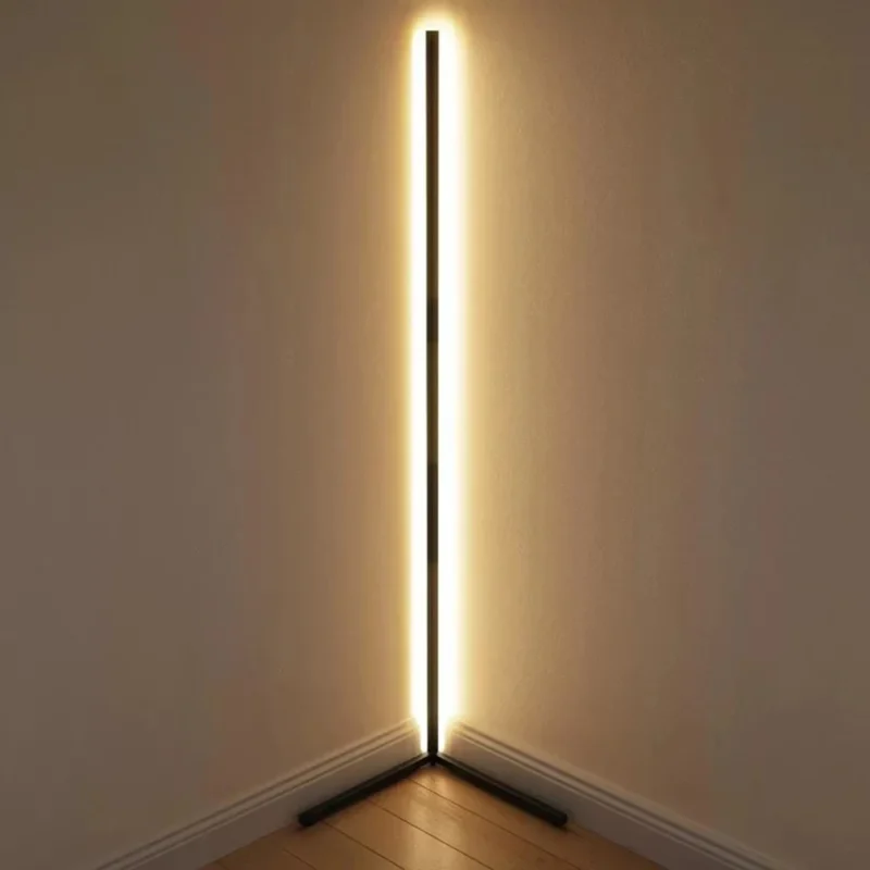 Modern RGB Arc Floor Lamp with Remote Control Dimmable LED for Living Room - Image 7