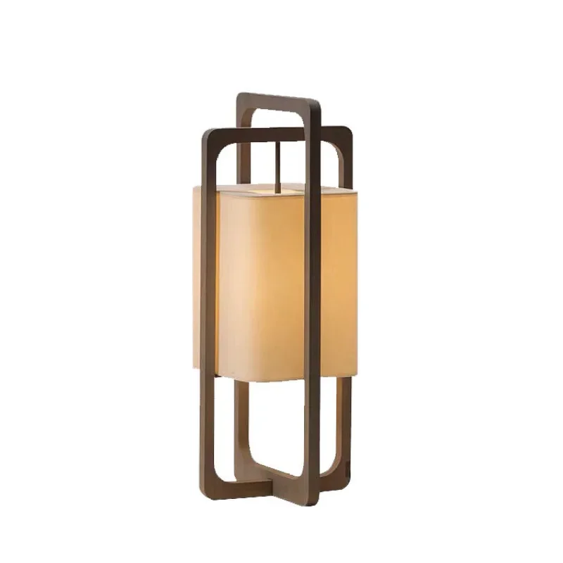 Arc floor lamp with visible cord management accessories showing effective organization
