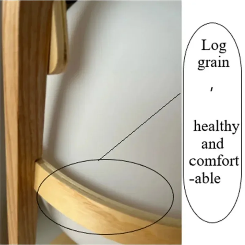 Wooden lamp with brass accents showing natural material compatibility